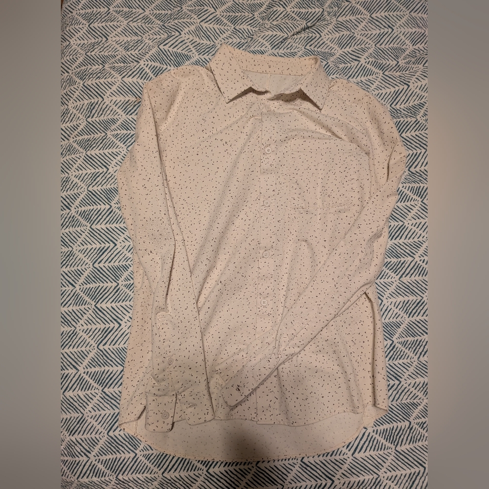 Lululemon Men's Commission Cream Shirt Medium